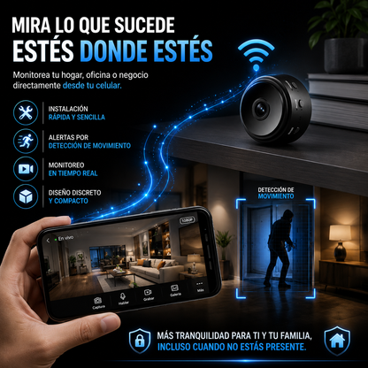 VisionGuard™ Mini | Pequeña, Discreta y Potente Solo en CHILE