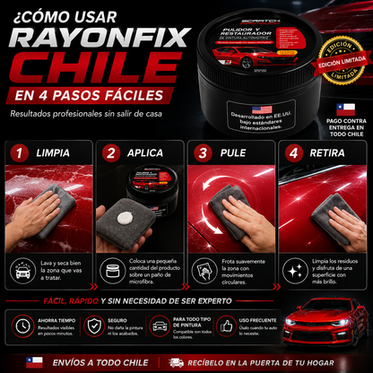 RayonFix Chile — Edición Limitada-"Devuélvele la vida a tu pintura"