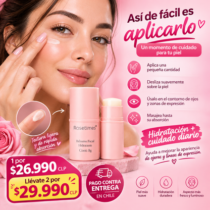 Bálsamo Facial Hidratante Antiarrugas