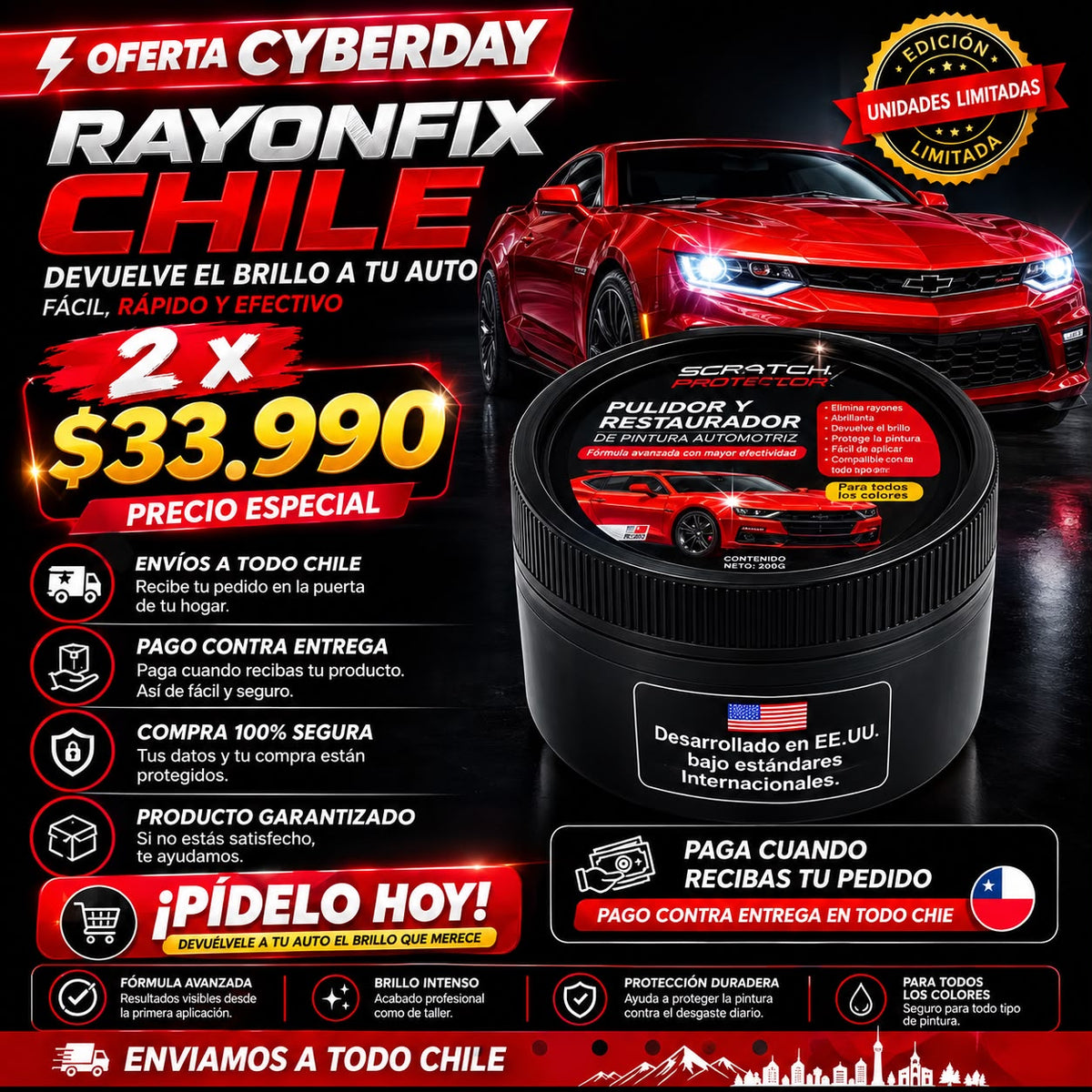 RayonFix Chile — OFERTA CYBER -"Devuélvele la vida a tu pintura"
