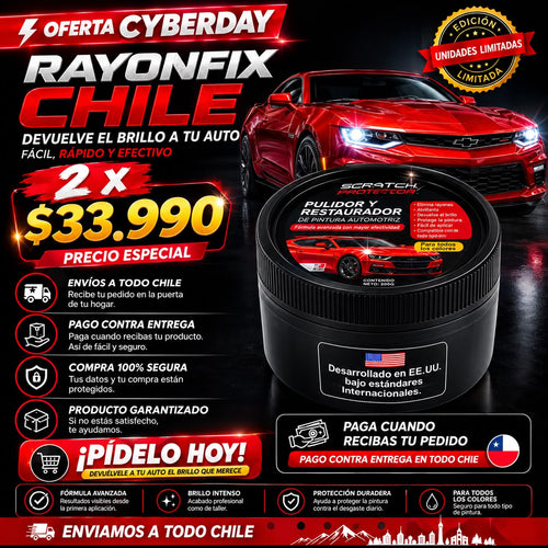 RayonFix Chile — OFERTA CYBER -"Devuélvele la vida a tu pintura"